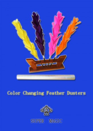 f-018 color changing feather dusters